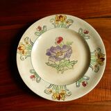 Longwy Hand-painted collector's plate