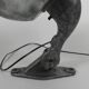 Industrial aluminum street lamp, wall lamp, 1950s