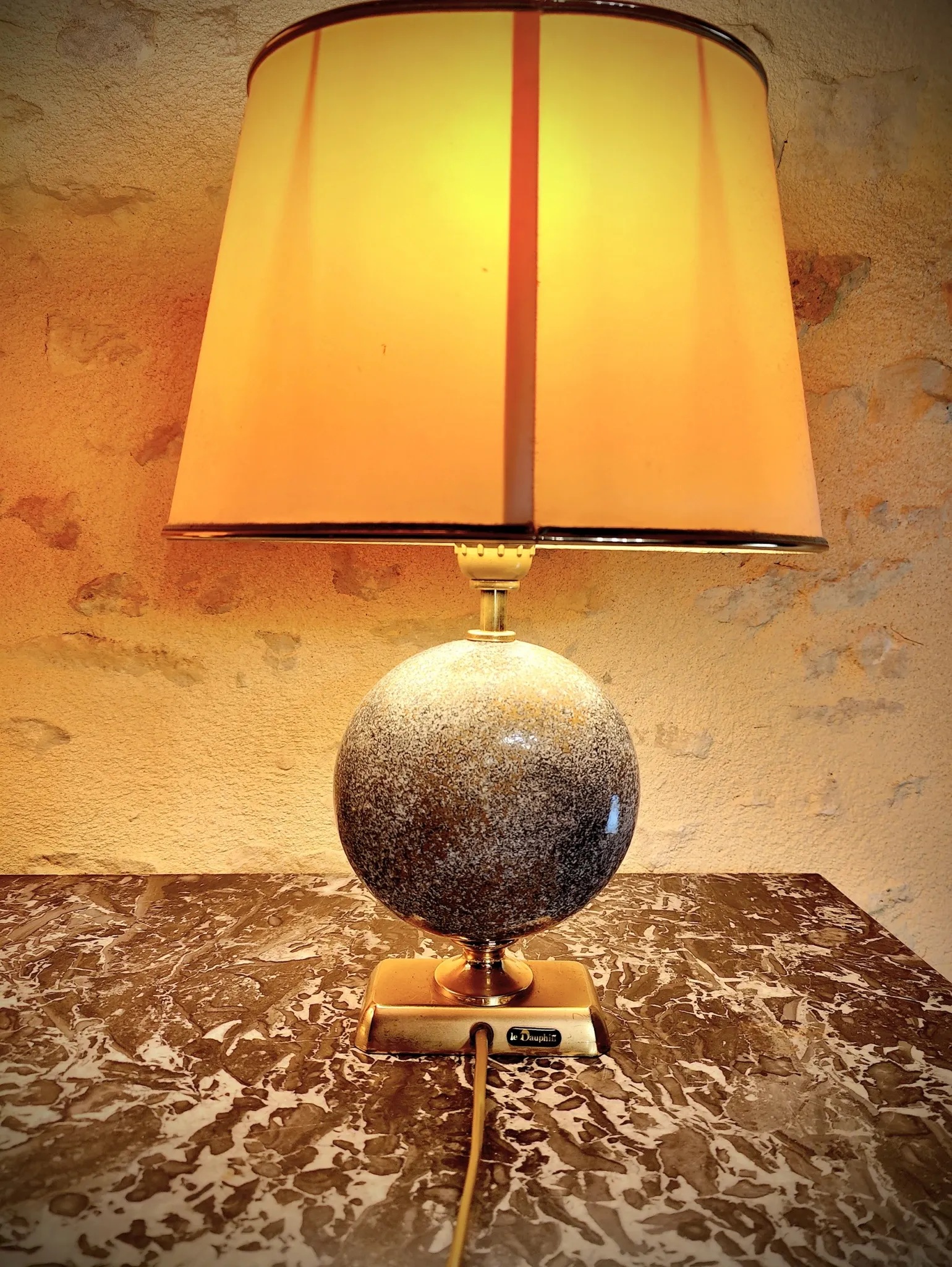 Paire de lampes vintage le dauphin