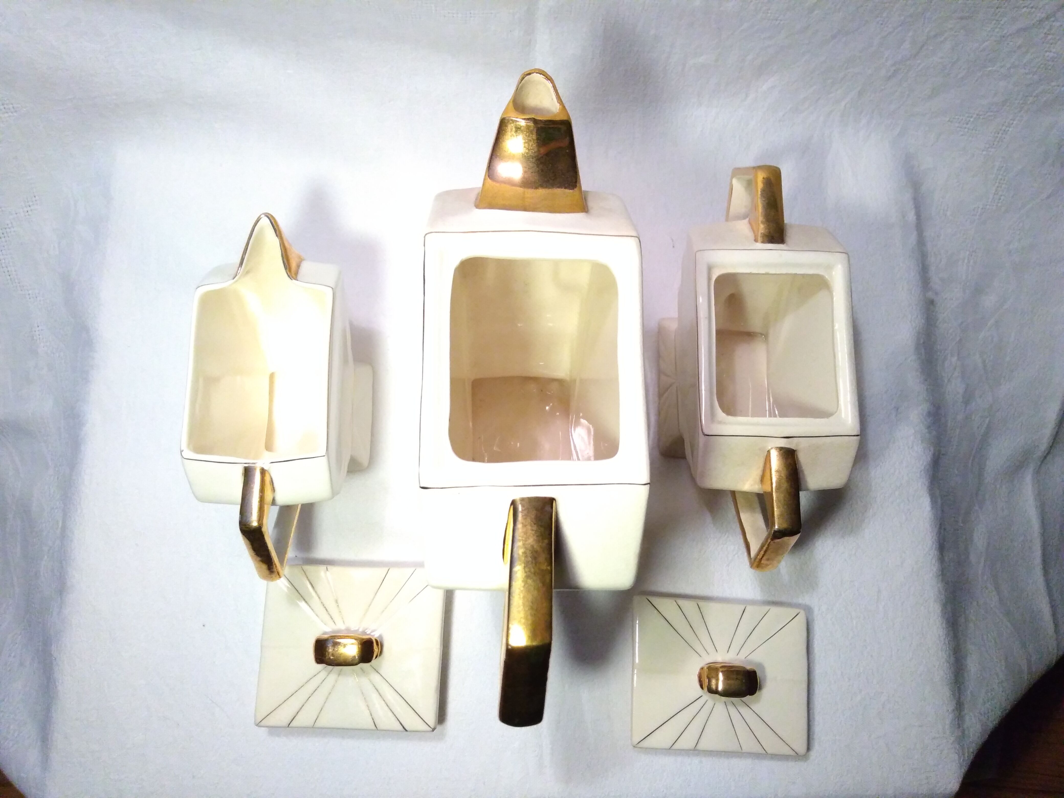 Art Deco coffee service