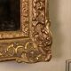 Miroir régence en bois sculpté doré début XVIIIème siècle