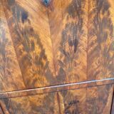 Louis Philippe burr walnut and marble secretary from the 19th century