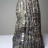 Haut soliflore décoratif céramique raku stalagmite artisanal vintage