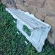 Vintage wooden wall coat rack