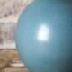 Jacqueline and Tim Orr enameled porcelain ball lamp base