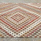 Turkish Kilim Rug 313x108cm shabby chic wool, country home, boho