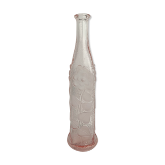 Pink glass soliflore vase