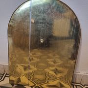 Copper mirror, Morocco from 1970 (59x43cm)