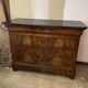 Commode ancienne Louis Philippe en marbre noir