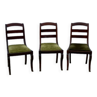 3 chaises