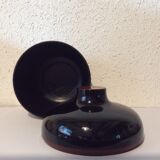 Vintage black bakelite box