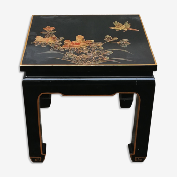 Table basse vintage décor chinois