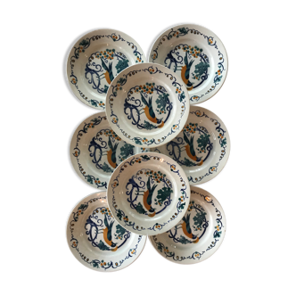 Old Luneville plates