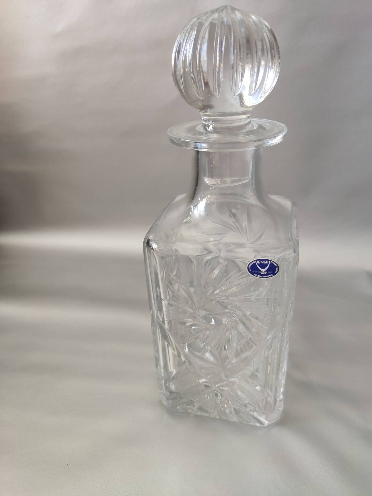 Superb vintage whisky (or spirits) carafe