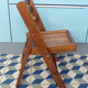 Vintage folding child chair
