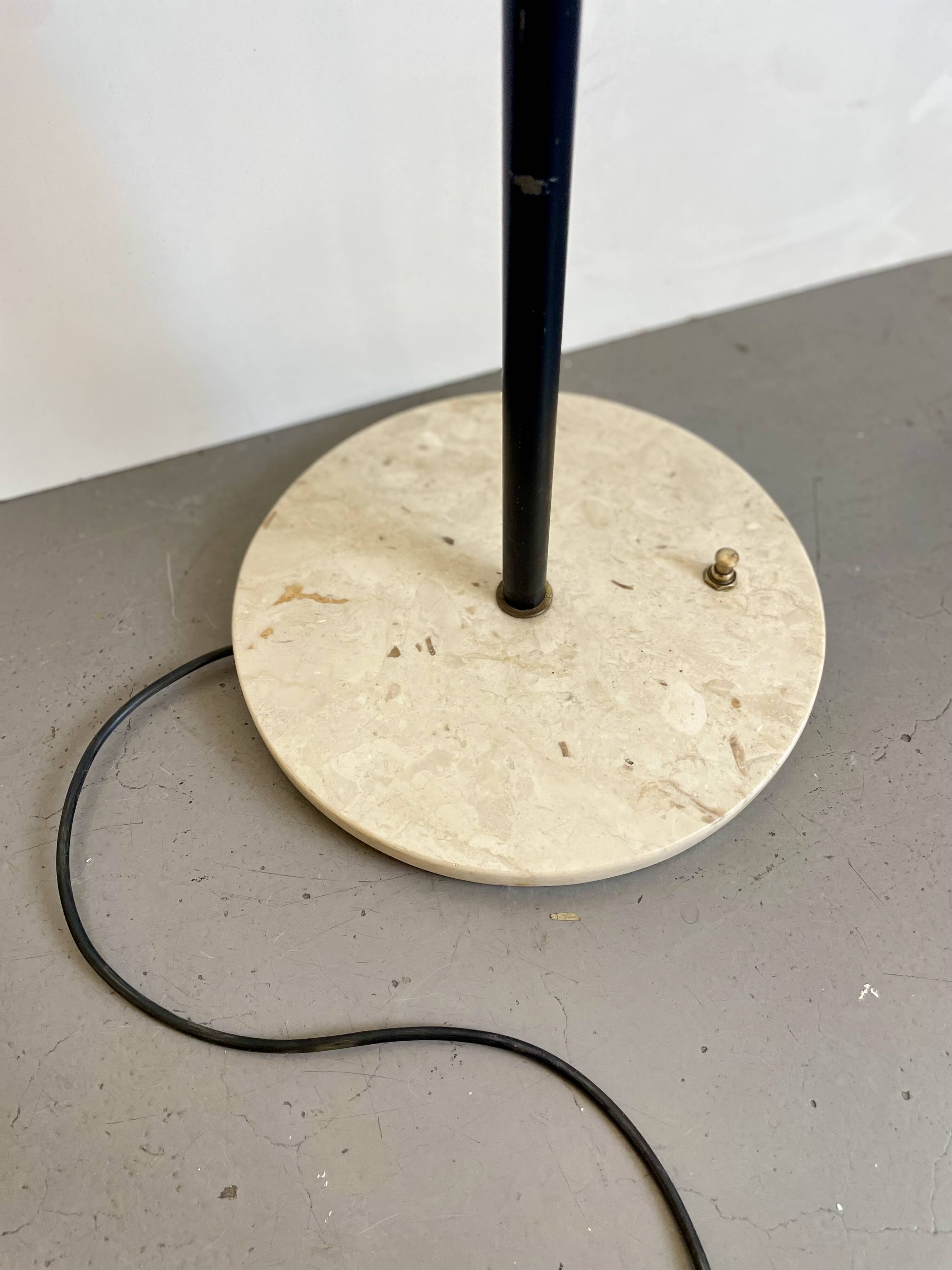 Mid-Century Floor Lamp att. To Stilnovo, 1950s