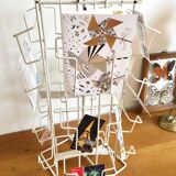 Display turnstile postcards