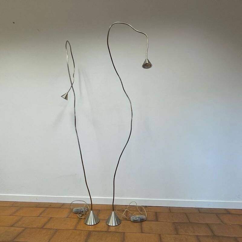 Lampade Papiro di Sergio Calatroni per Pallucco, 1989