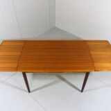Danish teak extensible dining table, 1960’s