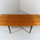 Table à manger extensible en teck danois, années 1960