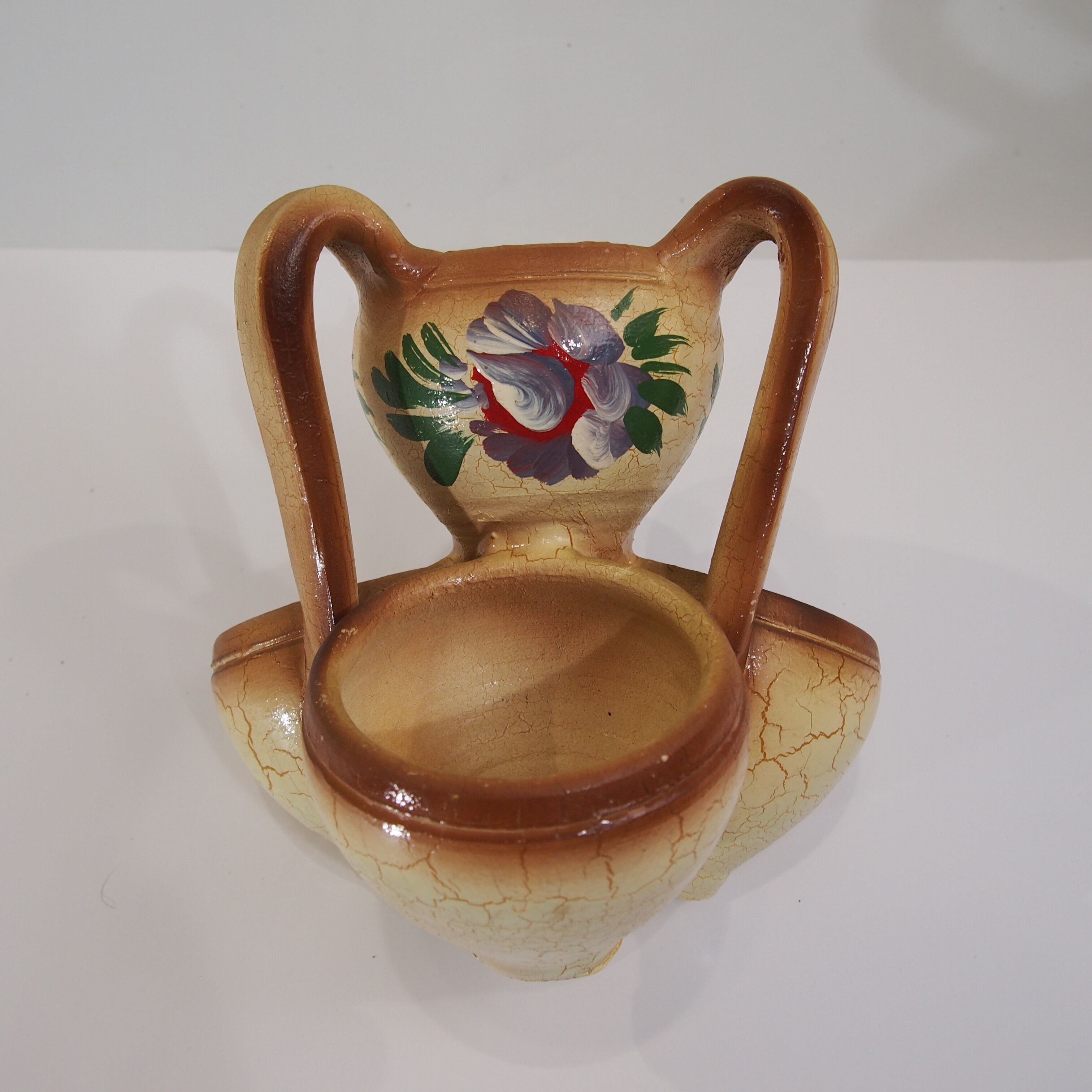 Terracotta flower pot /vintage