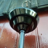 White opaline hanging