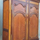 18th century English-style mahogany wardrobe Devaux 1788