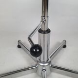 Vintage chrome swivel armchair