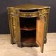 Venetian painted corner cupboard from 20th century