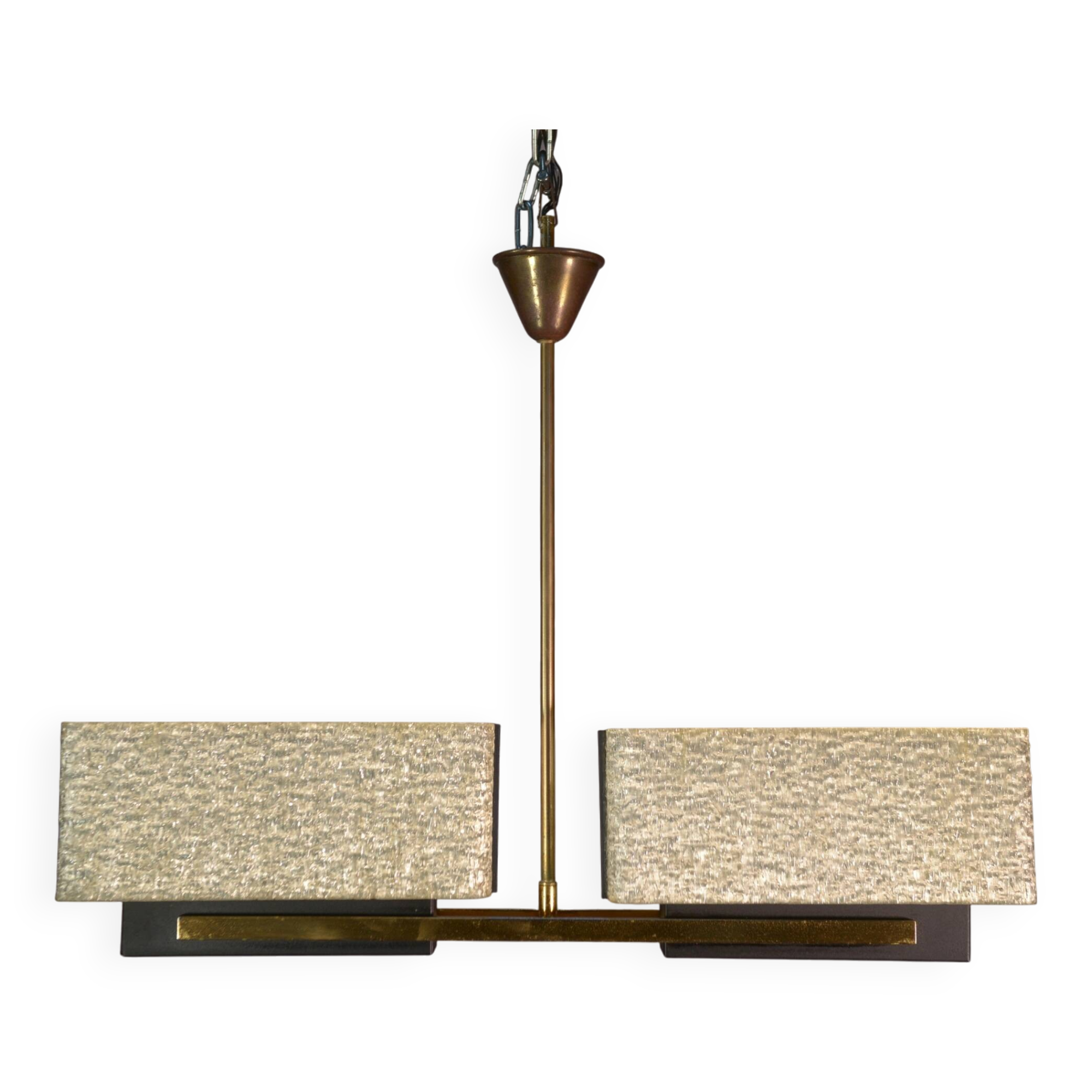 Designer chandelier model Paquebot from Maison Arlus 1950's