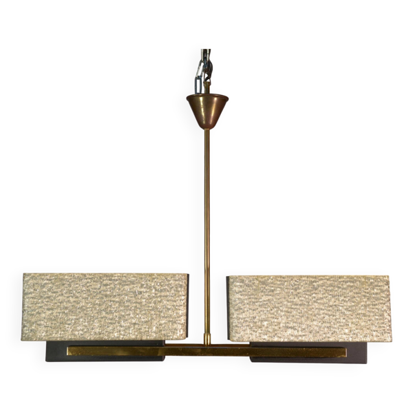Lustre design modèle Paquebot de la Maison Arlus 1950's