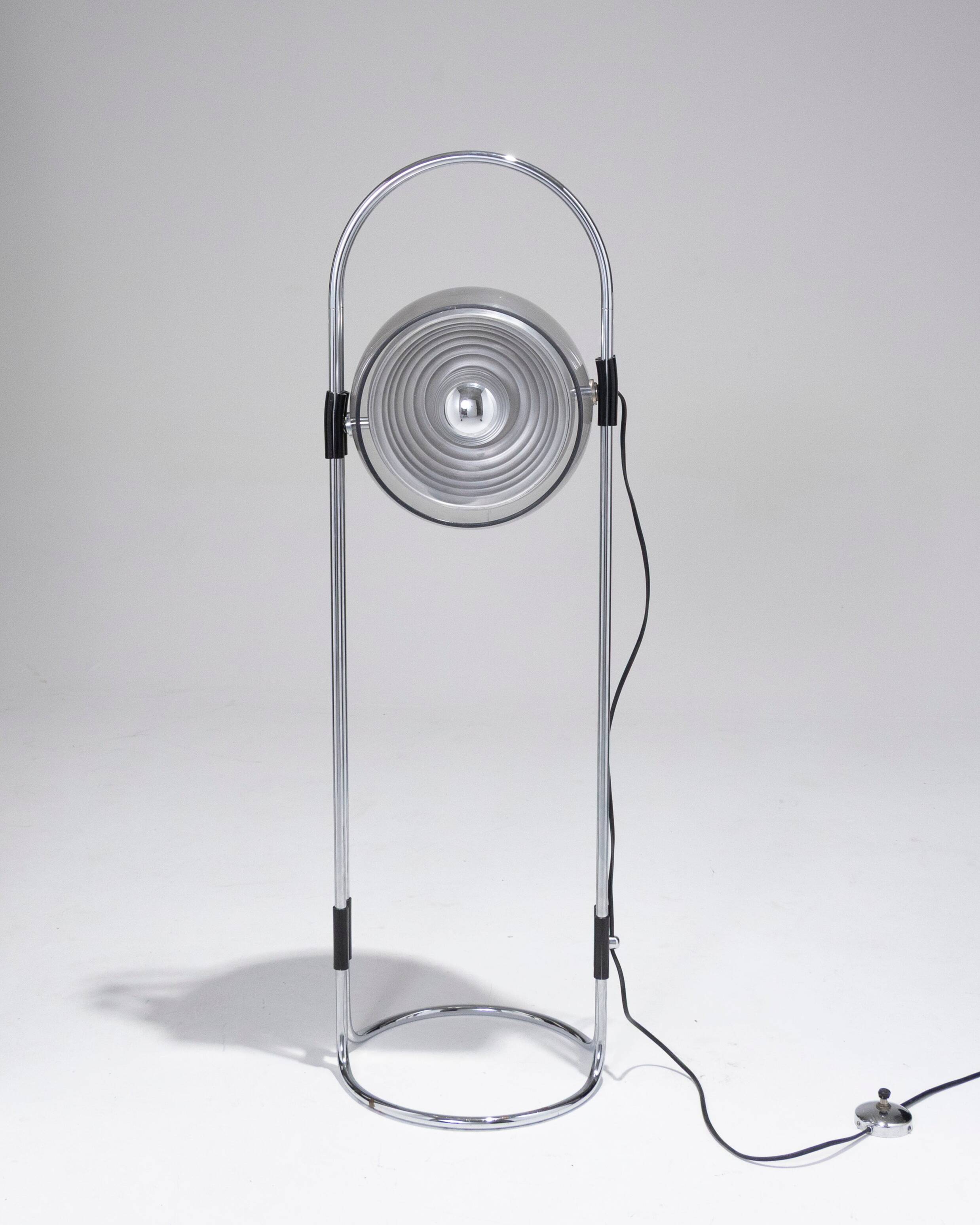 Space Age floor lamp, Andre Ricard, Metalarte, 1970s