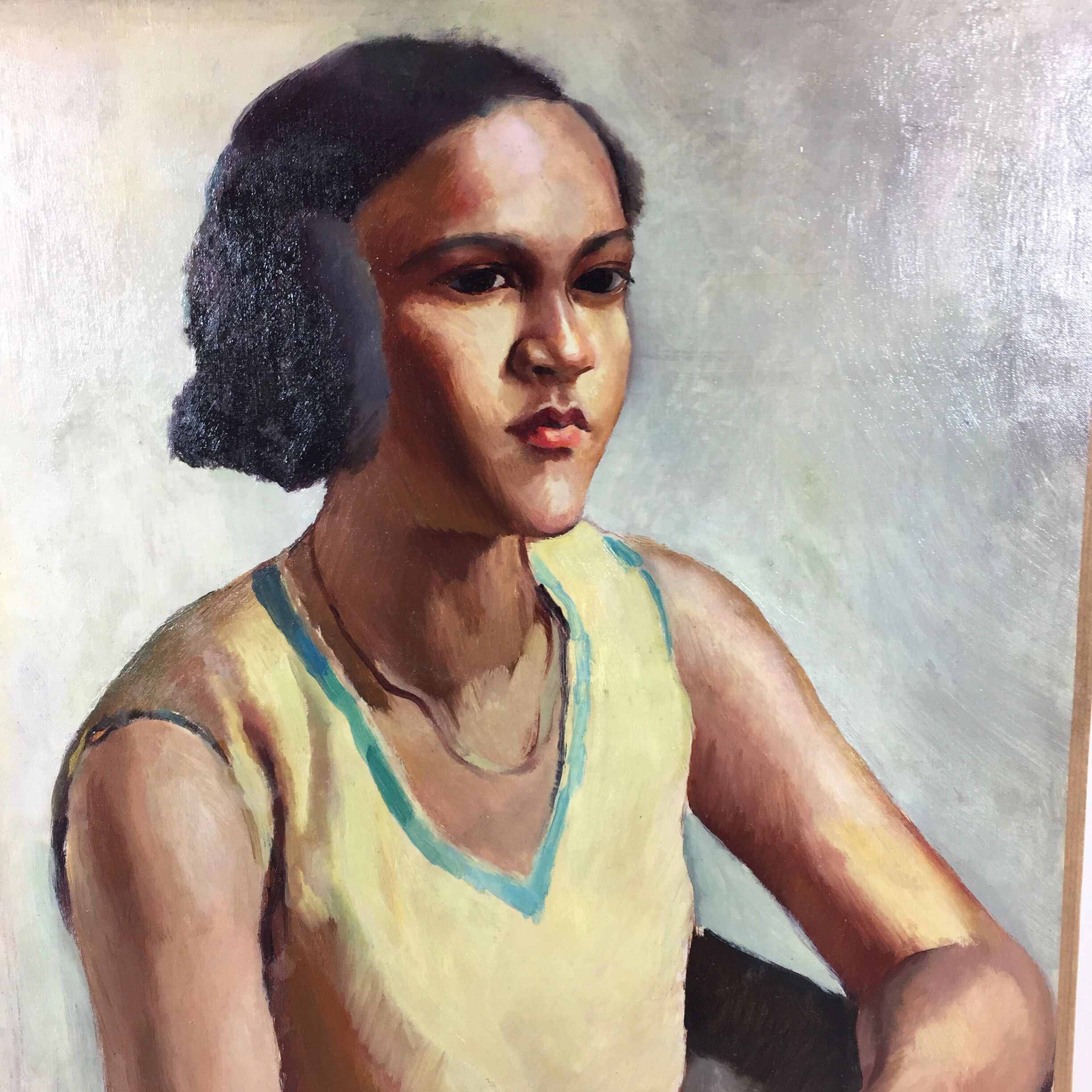 Portrait d'une jeune femme
