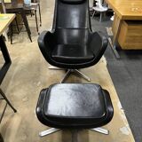 Armchair & footrest ikea