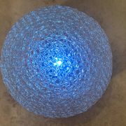 Spaghetti resin ball lamp
