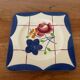 Vintage rare small dessert plate Gien La Baule