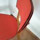 Chaise rouge années 50