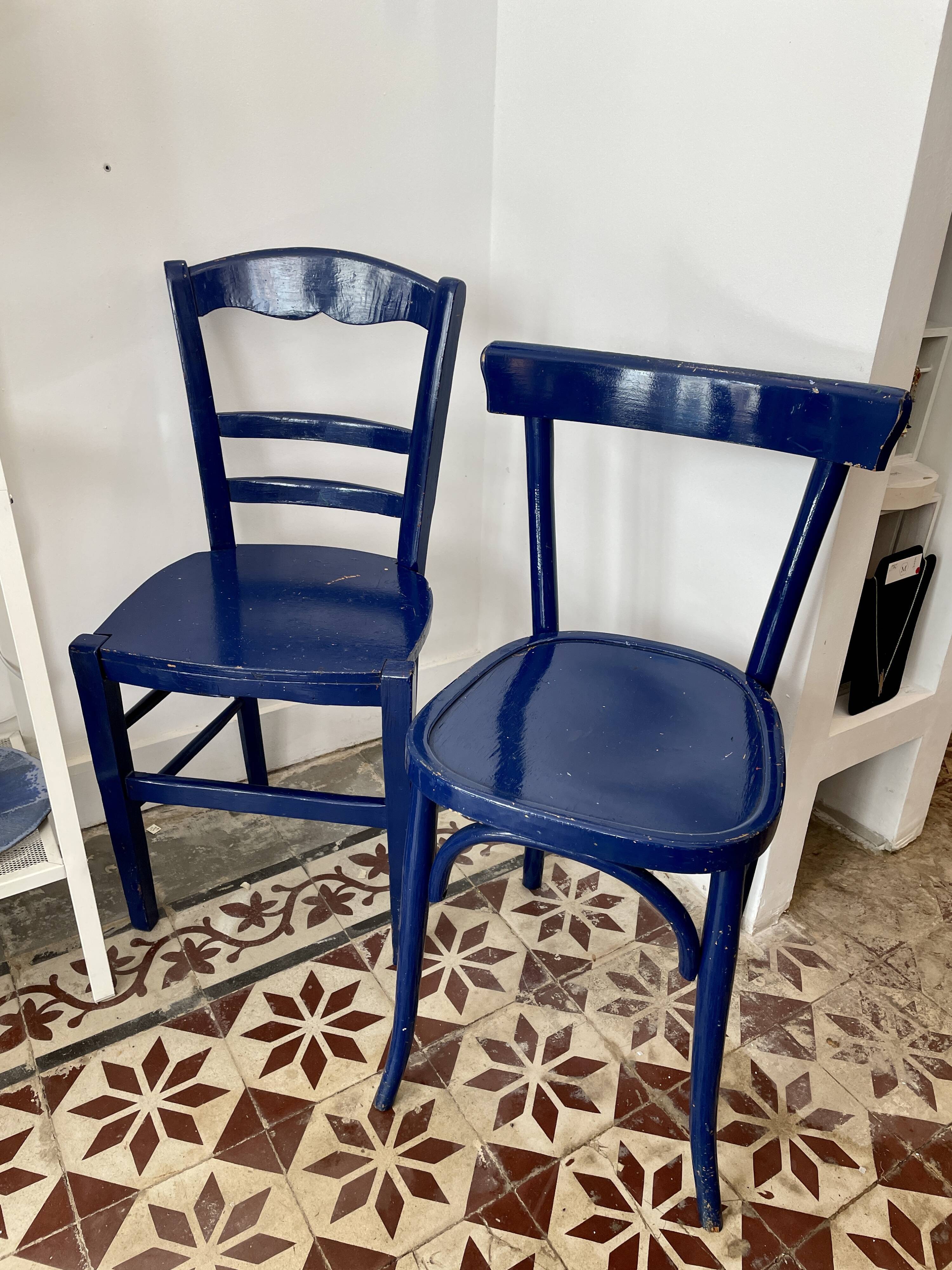 Set of bistro chairs