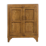 Meuble confiturier en bois jaune
