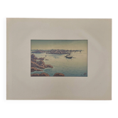 Lithograph by Henri Rivière Entrance to the Port of Ploumanac'h