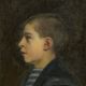 Oil portraits - lovely pair of children's portraits