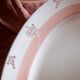 Oval porcelain dish "Jeanne"