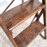 Old small folding painter's stepladder ladder