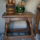 19th century wooden stool