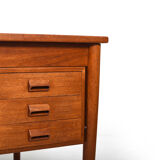 Børge Mogensen teak double-desk 1950s