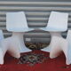 Set of four chairs " Naila " by Christian Adam. Edition Newform