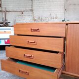Scandinavian Doubinski teak sideboard