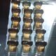 Pressed glass furniture knobs (set of 15)