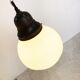 Opaline pendant light 1930s