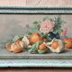 Paire de chromolithographies anciennes natures morte 1930/40